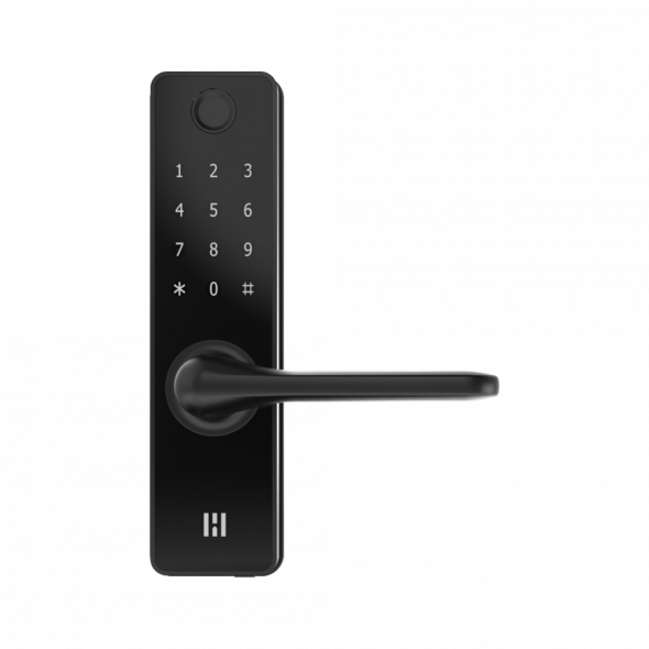 Smart Lock Fingerprint Black - Heimgard Technologies